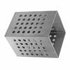 Kitchen Utensil Holder Stainless Steel Square Cutlery Drainer Countertop Utensil Storage Organizer for Chopsticks