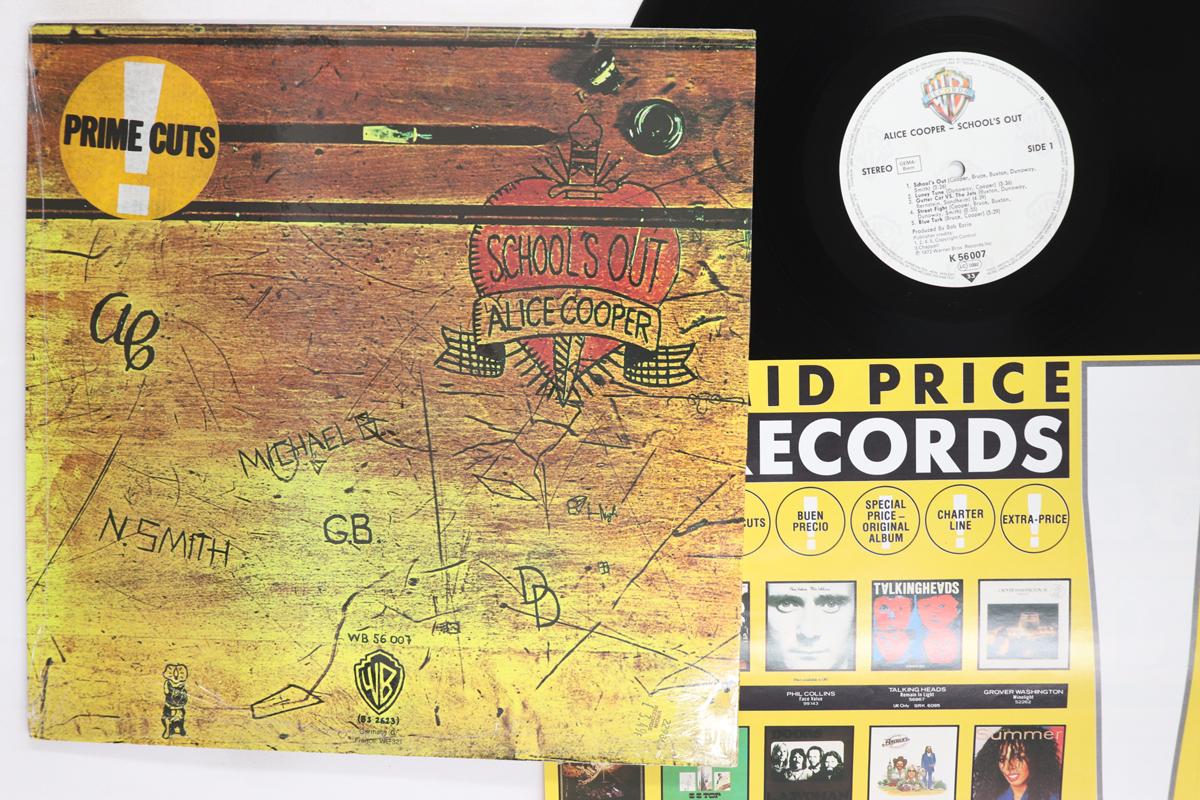 Виниловая пластинка ALICE COOPER Schools Out K56007 WARNER BROS Европа Рок Б/у