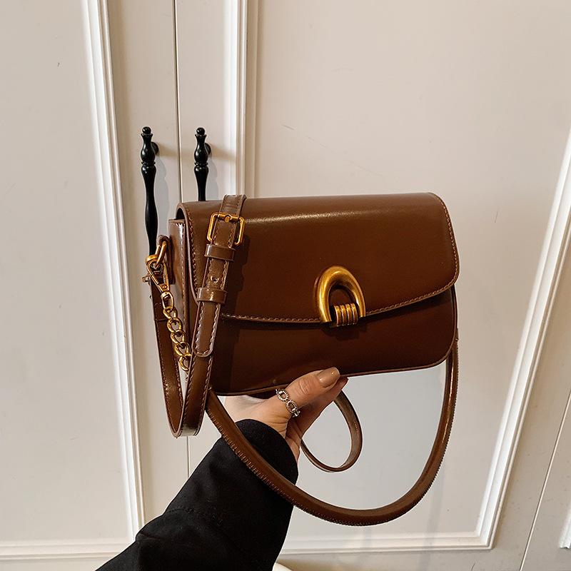 Fashionable and Simple Small Square Bag, Trendy and Stylish, Single-shoulder Crossbody Small Bag