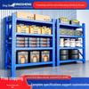 Multi-layer Medium & Heavy-duty Iron Shelving for Warehouse, Commercial, and Home Use