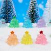 Mikro-Landschaft Kreatives Nachtlicht Weihnachtsbaum Basteln Schneelandschaft DIY Dekorationszubehör Miniatur Kleine Ornamente