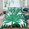 3D Printed Tropical Leaves Bedding Set Blue Duvet Cover Double Twin Full Queen King Adult Kids Bedclothes Quilt Cover