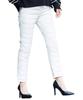Milliandeni Padded Warm Size M Women's Pants, Stretch, Off-White,