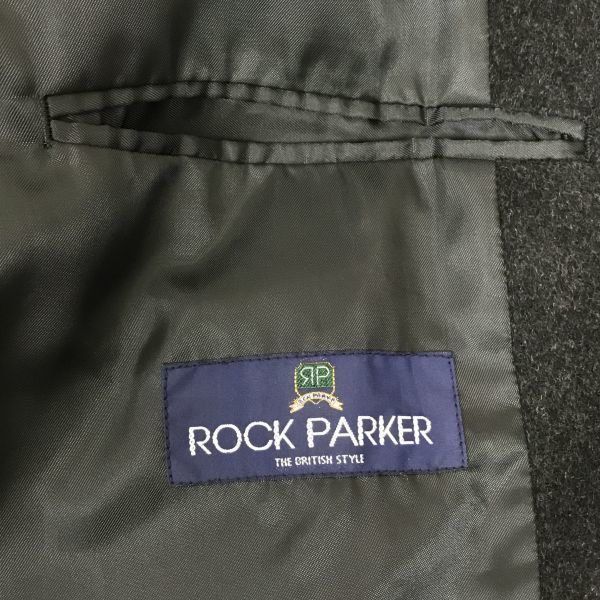 Excellent/Made in Japan/Rock Parker/100% Cashmere Chesterfield Coat/Outerwear/M/Black/(USED)