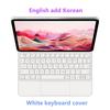 Magnetic Bluetooth Keyboard Case for iPad 10/11 Magic Keyboard 10.9 inch - Supports Russian, Japanese, Korean, and German