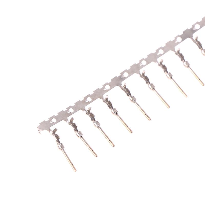 100Pcs 1.0Mm Female Socket For Db Terminal Connector Gold Plated Male/Female Pin For Nixie Clock Tubes In12 In18 Qs27-1 Sz4-1