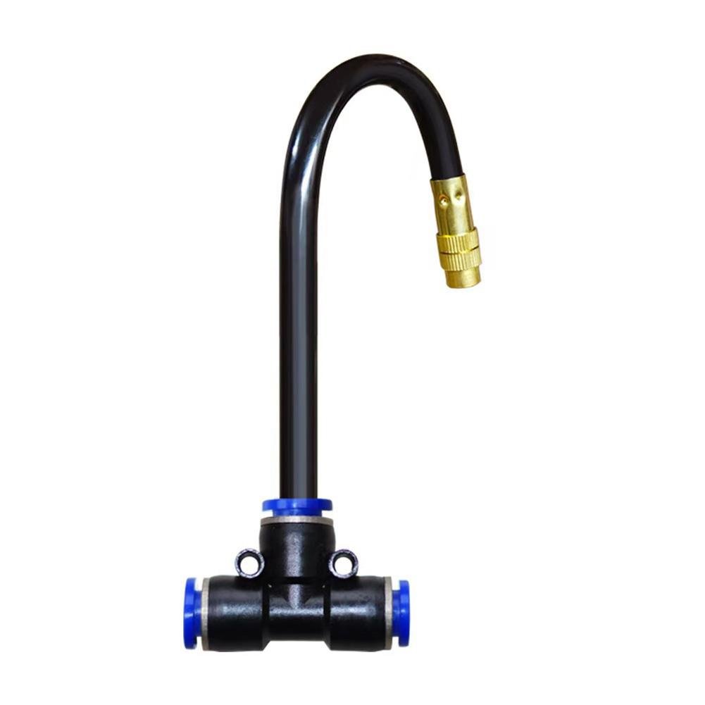 8mm Adjustable Misting Nozzle 360 Degree Bendable Spray Head for Garden Irrigation Greenhouse Humidification Micro Irrigation Sprinkler Parts