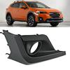 ABLZ-1Pair Front Bumper Fog Light Cover 57731FL092 57731FL082 For Subaru Crosstrek VX 2018- Accessories Fog Lamp Bezel Trim