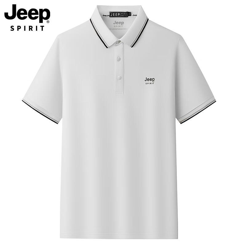 JEEP SPIRIT Men s Short Sleeve Polo Shirt 2XL