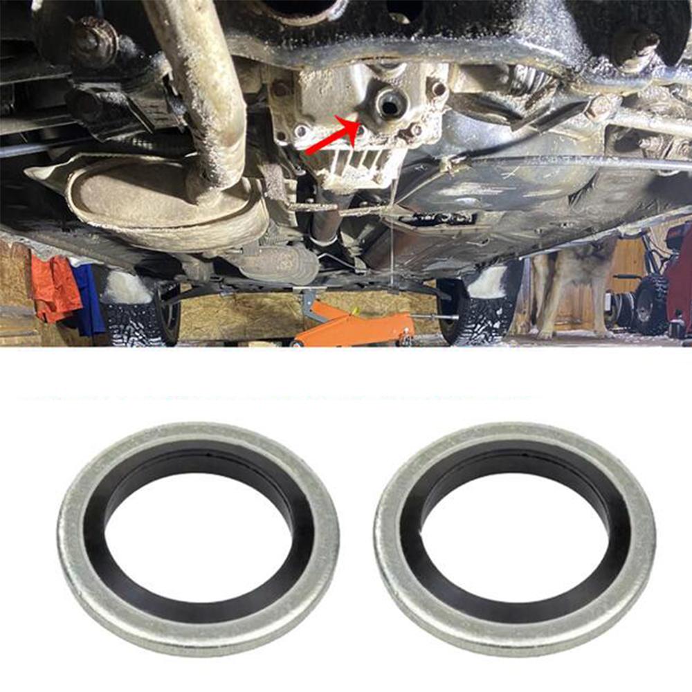 5x Oil Sump Drain Plug Sealing Gaskets For Renault Duster Espace Logan Megane