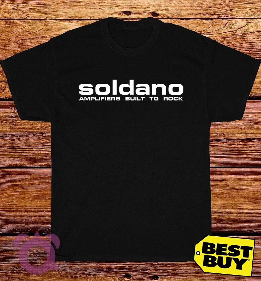 New Soldano Amplification Logo American Funny T-Shirt Size S to 5XL L