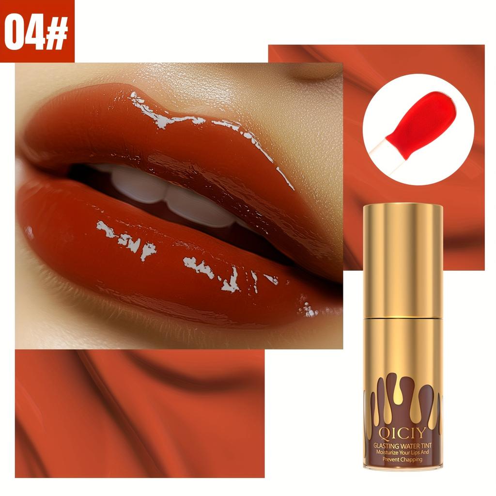 Lucidalabbra,Rossetto,Maschera Labbra,Lucidalabbra –Idratante, Naturale, A Lunga Tenuta, Sviluppo Colore, Nutriente, Lucido, Morbido, Impermeabile, Resistente al Sudore, Anti-screpolature