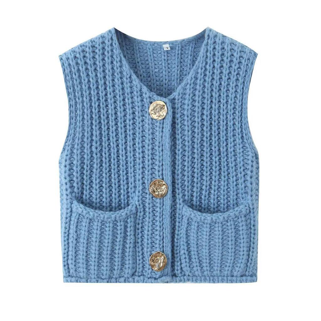 European & American Fashion Women's Summer Knit Vest