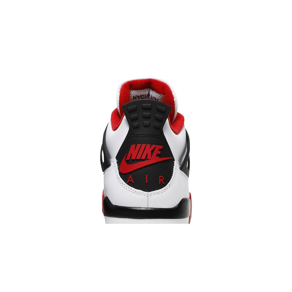 Air Jordan 4 Retro OG 'Fire Red' 2020 (Unisex) White / Black / Tech Grey / Fire Red Vintage Basketball Shoes DC7770 160