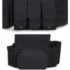 Military Tactical Vest 600D Molle Bags Pouches Black Camo