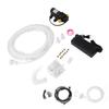 Outdoor Misting System Efficient with 29.5ft Pump Filter Nozzles Power Supply Garden Mist Hose Kit f