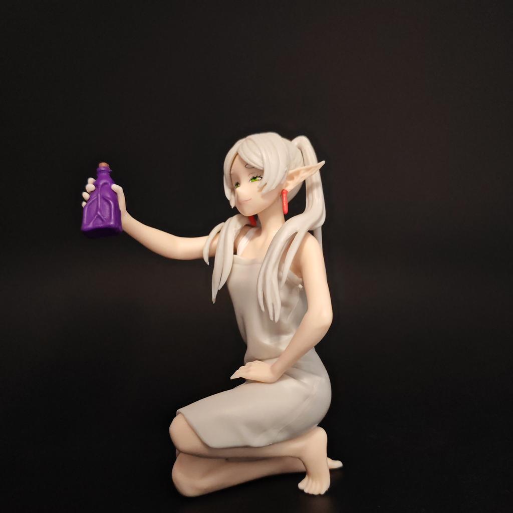 New Products Frieren Beyond Journey End Magic Makes Handmade Model Decorations Around Beautiful Girls Anime Figure S Poseable Articulated Scale