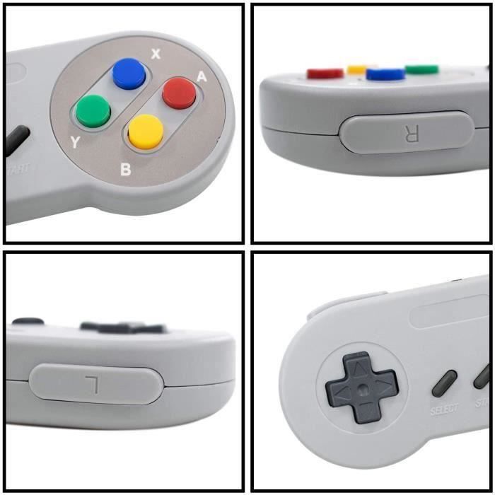 2 X Snes Compatible Retro Gamepad for Replacement