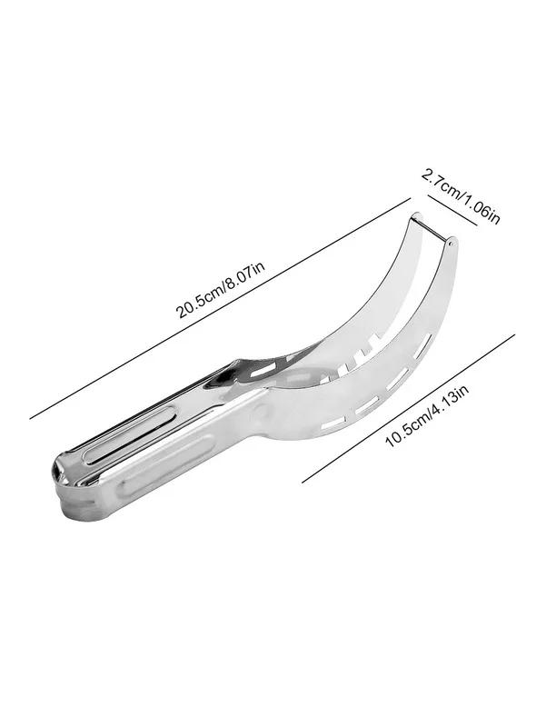 

2 в 1 Нож для фруктов Выемка для сердцевины Инструменты для фруктов и овощей Зажим для арбуза Нержавеющая сталь Слайсер для арбуза Нож Кухонные аксессуары