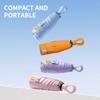 Uv Protection Mini Umbrella Ultralight 6-Fold Portable Sunshade For Women Outdoor Beach Travel Compact Windproof Quick Dry