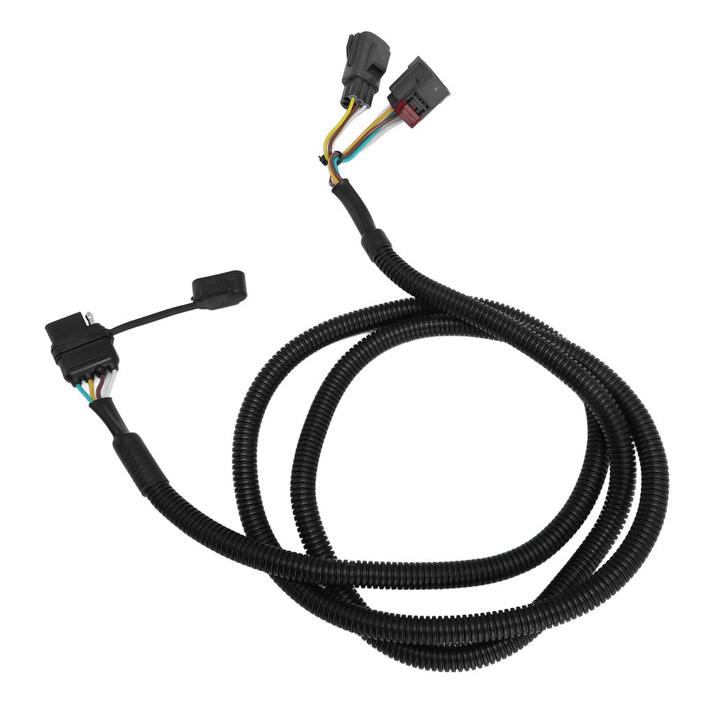 4 Way Flat Trailer Wiring Harness Improve Driving Safety 74.01in Length Stable Connection for JK 2 4 Door Taillights