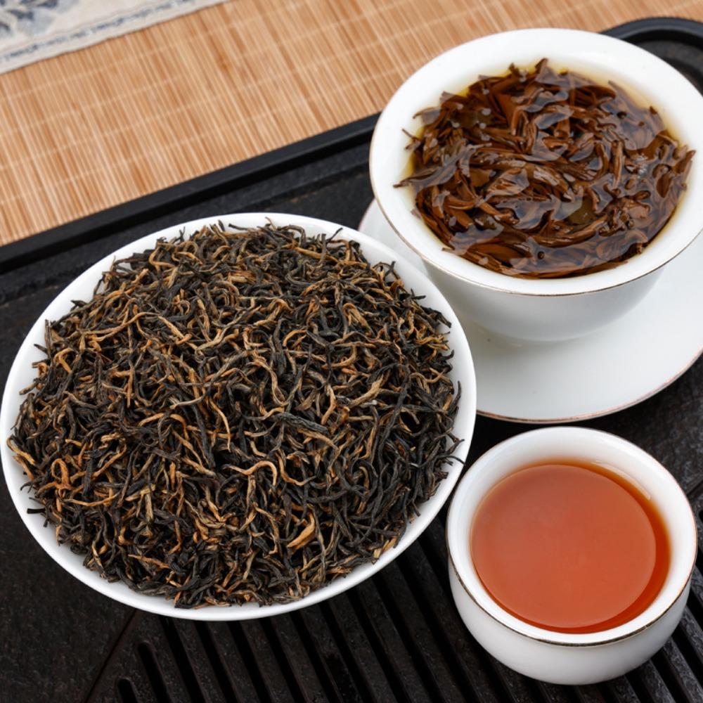 Dianhong tea Jin Junmei Zhengshan small species Yinghong lemon black tea leaves wholesale gift box e-commerce model one piece delivery