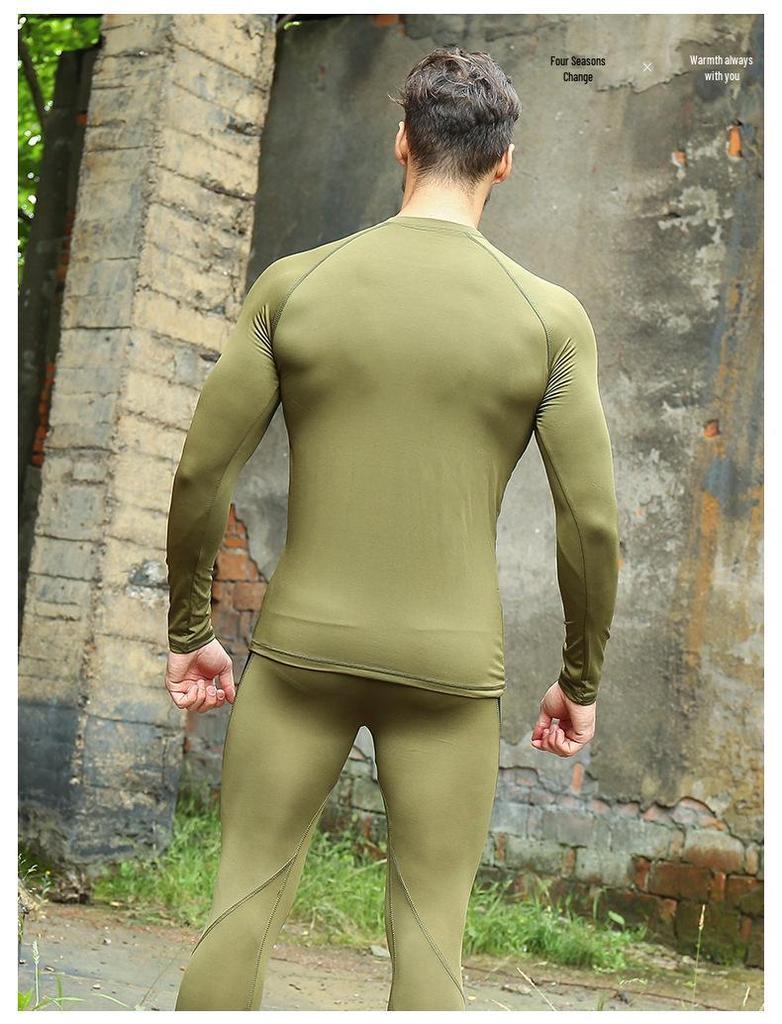 Quick-Drying Men's Cycling Suit & Fleece Sports Underwear Set