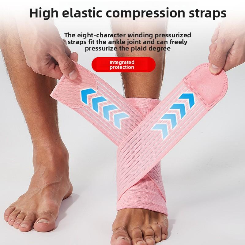 Knitted Sports Ankle Brace Pressurized Anti-sprain Basketball Ankle Brace Fitness Strap Anti-drop Support Ankle Brace