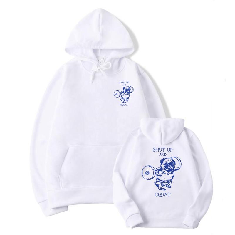 Cute Cat Cartoon Printed Sweatshirt Harajuku Casual Loose Hoodie Pocket Sweatshirt Autumn Warm and Comfortable Men's Clothing