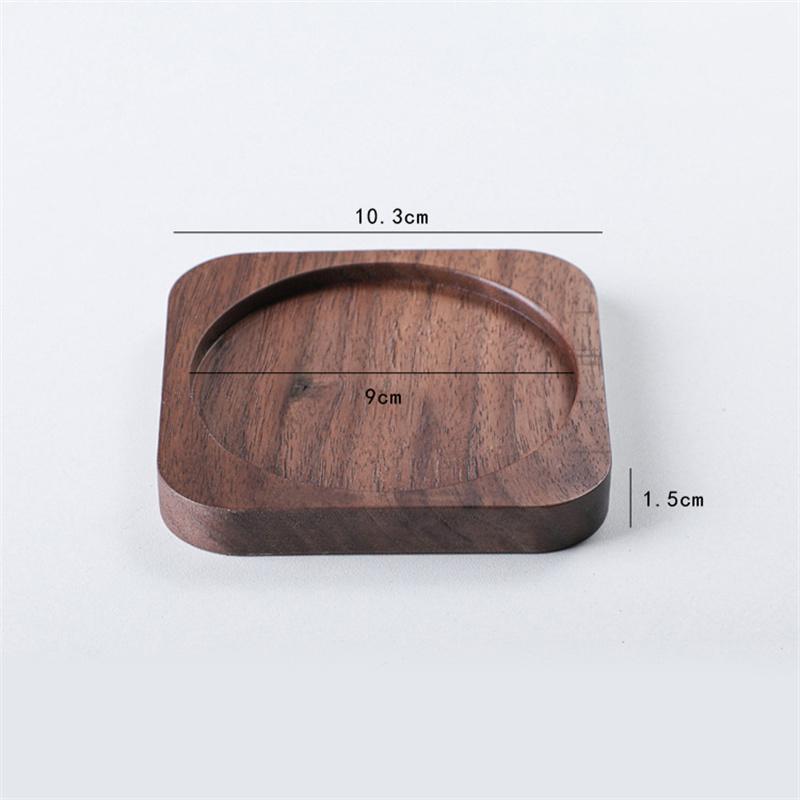 200ml American Latte Glass Coffee Mug With Wooden Tray Handle High Borosilicate Milk Tea Cup Fresh Ground Coffee Cup Set