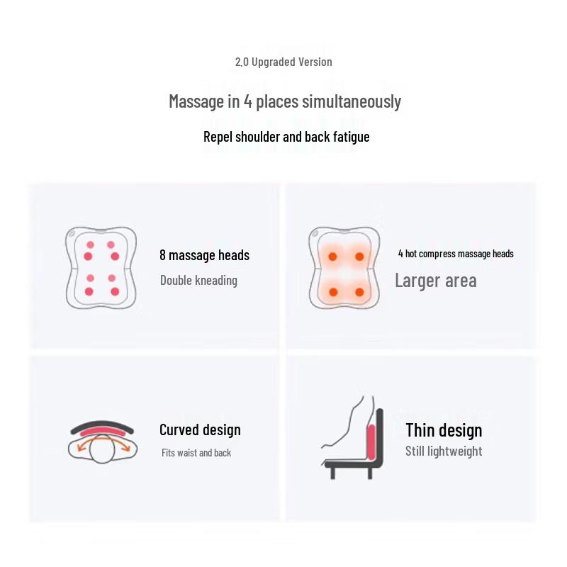 OGAWA Electric Kneading Massage Pillow