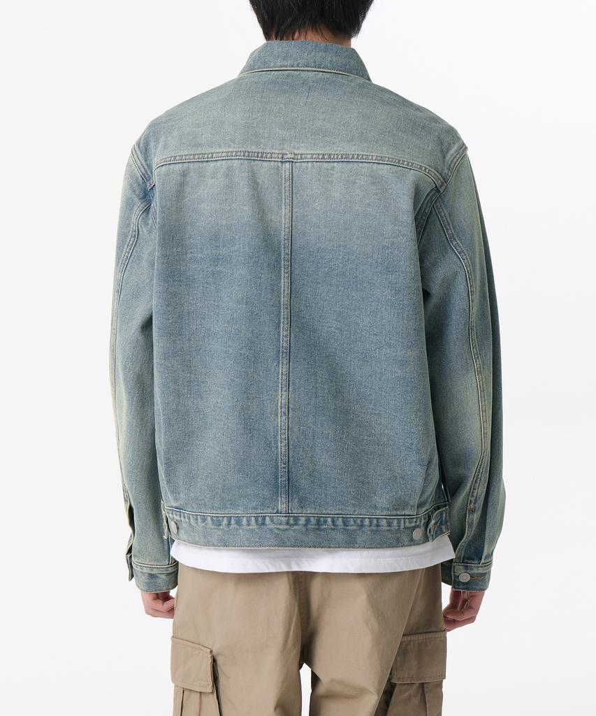 Musinsa Standard Out Pocket Denim Jacket [Light Indigo]