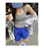 Summer French women's sports sling vest inside, new Spice Girl niche slim-fit sleeveless bottoming top