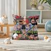 One Piece Vinsmoke Sanji Anime Plush Pillow Cover Soft Short Plush Cushion Cover For Sofa Bedroom Home Decor Gift Decoration