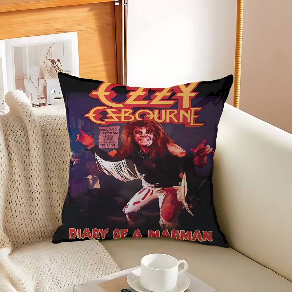 Music Band O-Ozzy Osbourne Pillowcases Home Bedding Decorative Pillow Cover Wedding Super Soft Pillow Case