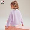 Melody Joint-Name Girl False Two-Piece Sweaters Spring and Autumn Fashionable Kids Spring Clothing Top Western Style Girl Clothes