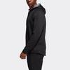 adidas Sweatshirts Men's Black Hooded Moderate Regular FQ8473