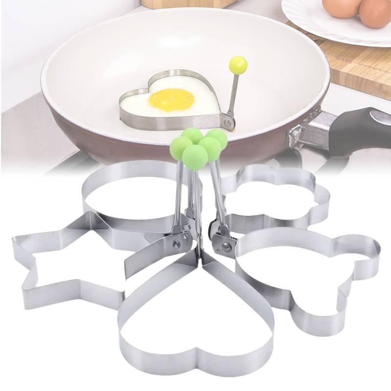 Zagęszczona Forma Ze Stali Nierdzewnej Kształty Serca i Gwiazdy Idealna do Pieczenia i Smażenia