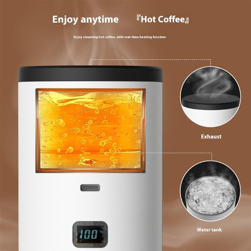 Wireless Capsuled Coffee Device Intelligent Temperature Display Easy to Clean Structure Perfect For Compacts Living