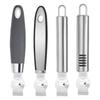 Lemon Citrus Zester Tool Cheese Grater  Multipurpose Grooved Channel Knife scraper,Stainless Steel Blade