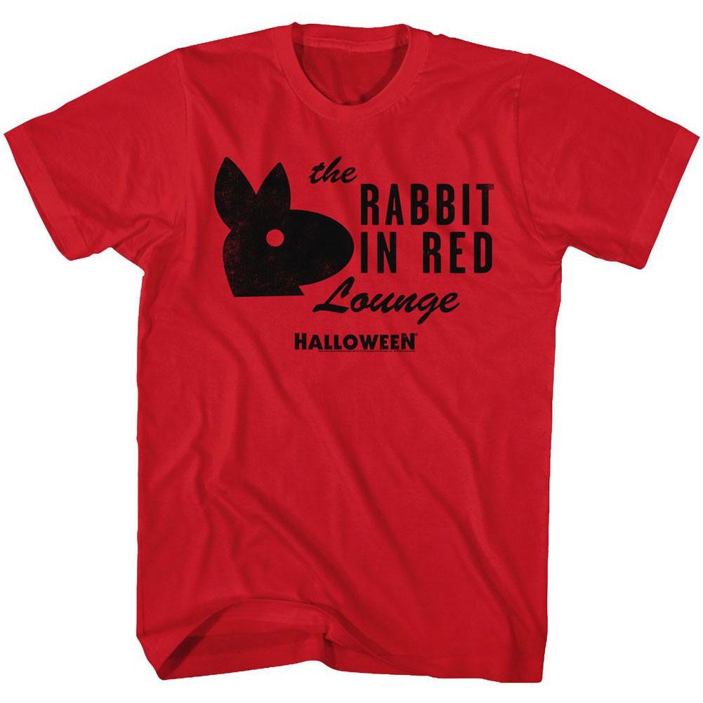 Men s Halloween Rabbit T-shirt XXXXX-Large Red XL