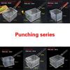 Stainless Steel Frying Basket Net French Fries Basket  Frame Square Oil  Control Filter Frying Basket Dense
