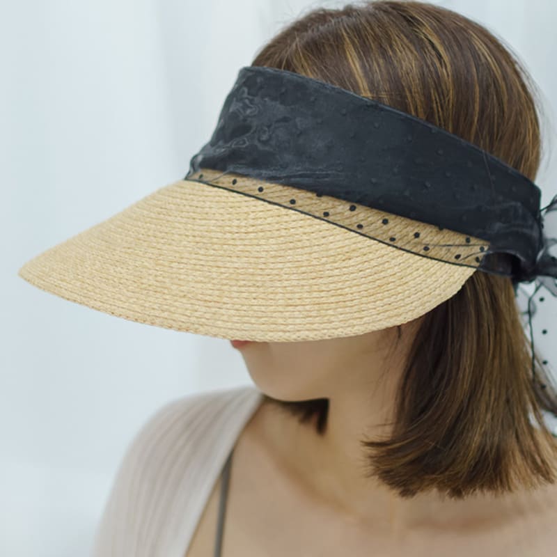 

меминн Жизель точечная лента солнцезащитная кепка Giselle (BE)