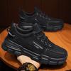 Men's Spring Anti-Slip Wear-Resistant Work Shoes, Casual Board Sports Footwear For Construction Sites.