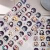 Sky Demon Slayer Q Emoji Stickers: Japanese Anime Shinobu Kocho Phone Case & Water Cup Decorations