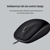 Logitech M110 Wired Optical Mouse