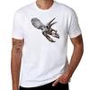 Triceratops TShirt Basic Casual Short Sleeve Cotton Shirt