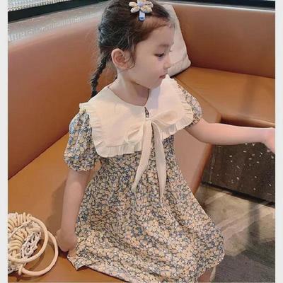2024 Hot Style Girls' Floral Summer Princess Dress - Trendy Baby and Little Girl Skirt