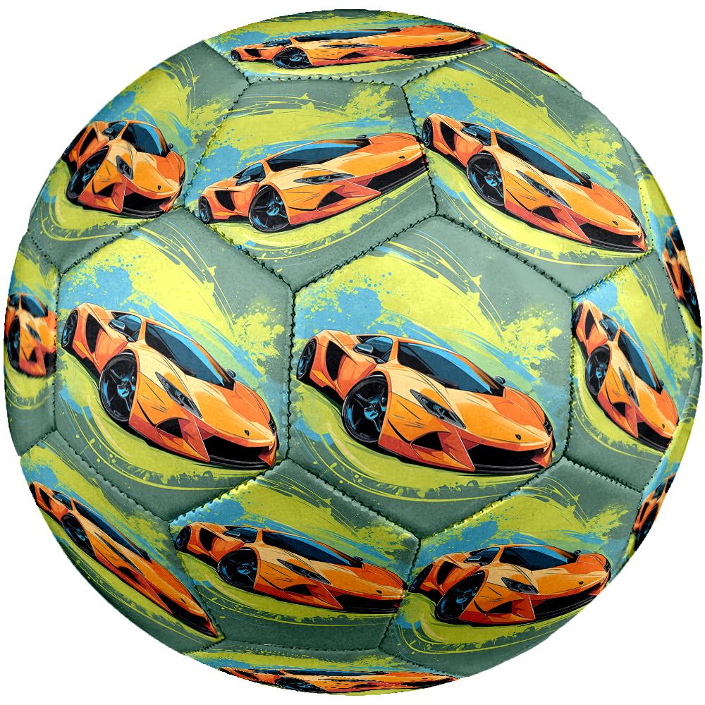 Racing Theme Size 5 Soccer Ball, Suitable for Both Indoor and Outdoor Matches, a Gift Suitable for Everyone.