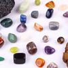 100g/Bag Irregular Natural Tumbled Stones Ornament Home Aquarium Decor Assorted Tumbled Gemstone Landscape Craft Art Gravel